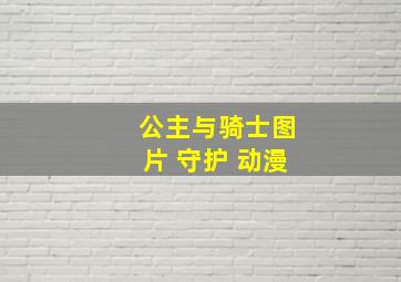 公主与骑士图片 守护 动漫